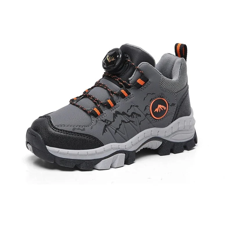 Chaussures de randonnée avec renfort antidérapants pour enfants "BOELOKTH - Hiking cramp"