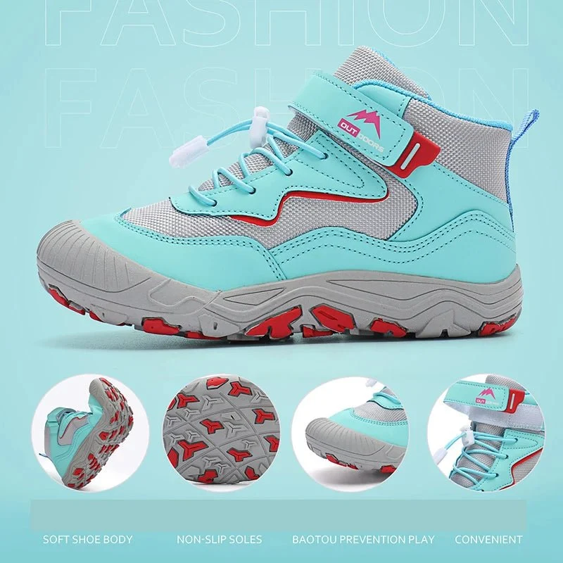 Chaussures de randonnée antidérapantes pour enfants "Medasain - Outdoors K005"