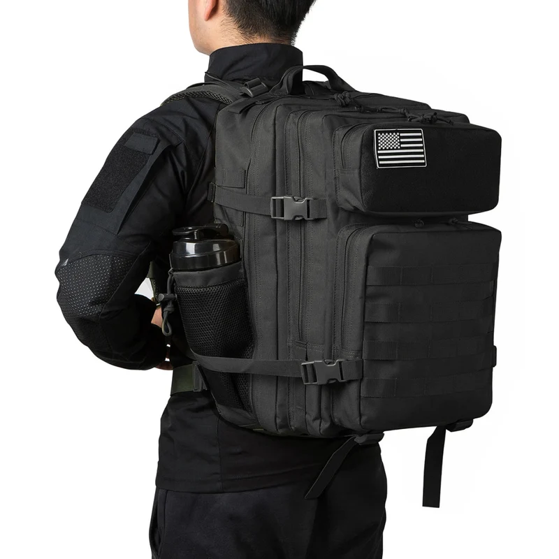 Sac à dos tactique militaire, buschraft ou paintball 45L "LQArmy - A15"