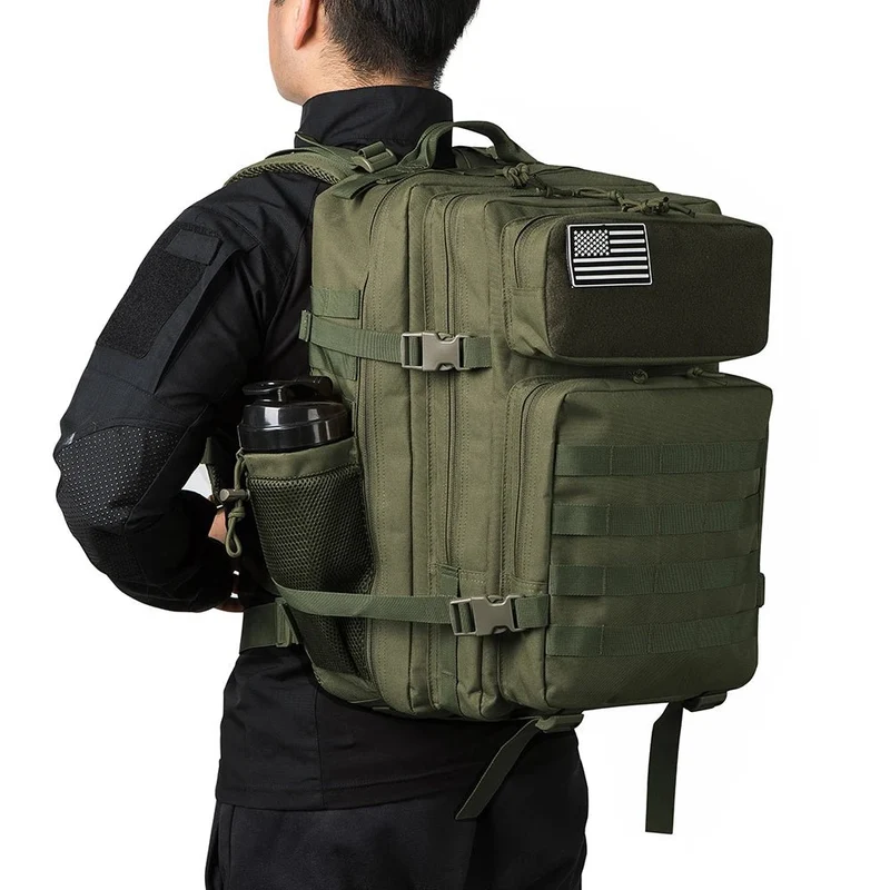 Sac à dos tactique militaire, buschraft ou paintball 45L "LQArmy - A15"