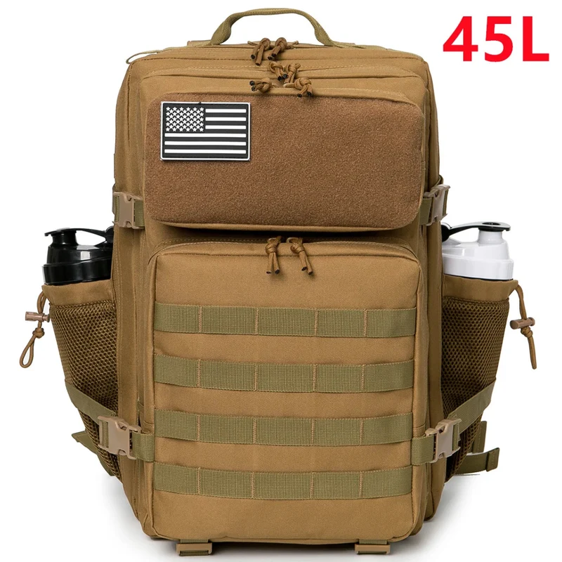 Sac à dos tactique militaire, buschraft ou paintball 45L "LQArmy - A15"