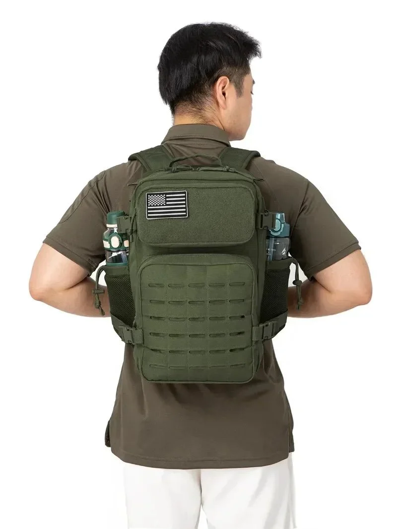 Sac à dos tactique militaire, buschraft ou paintball 25L "LQArmy - A12"