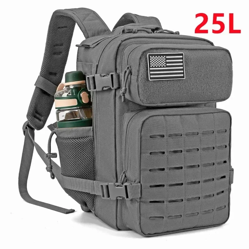 Sac à dos tactique militaire, buschraft ou paintball 25L "LQArmy - A12"