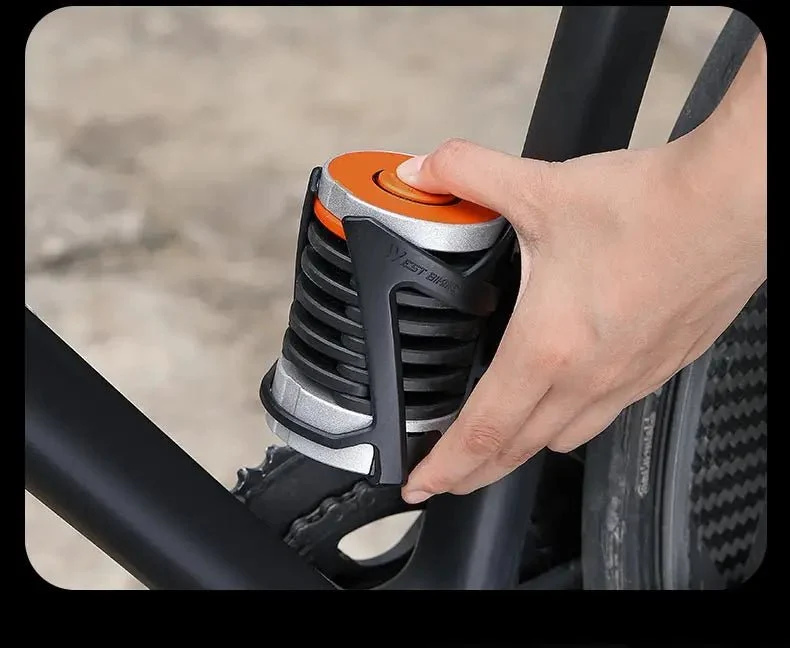 Antivol de vélo pliable à combinaison pour vélo électrique, VTC, VTT et gravel "WEST BIKING - PFL003"
