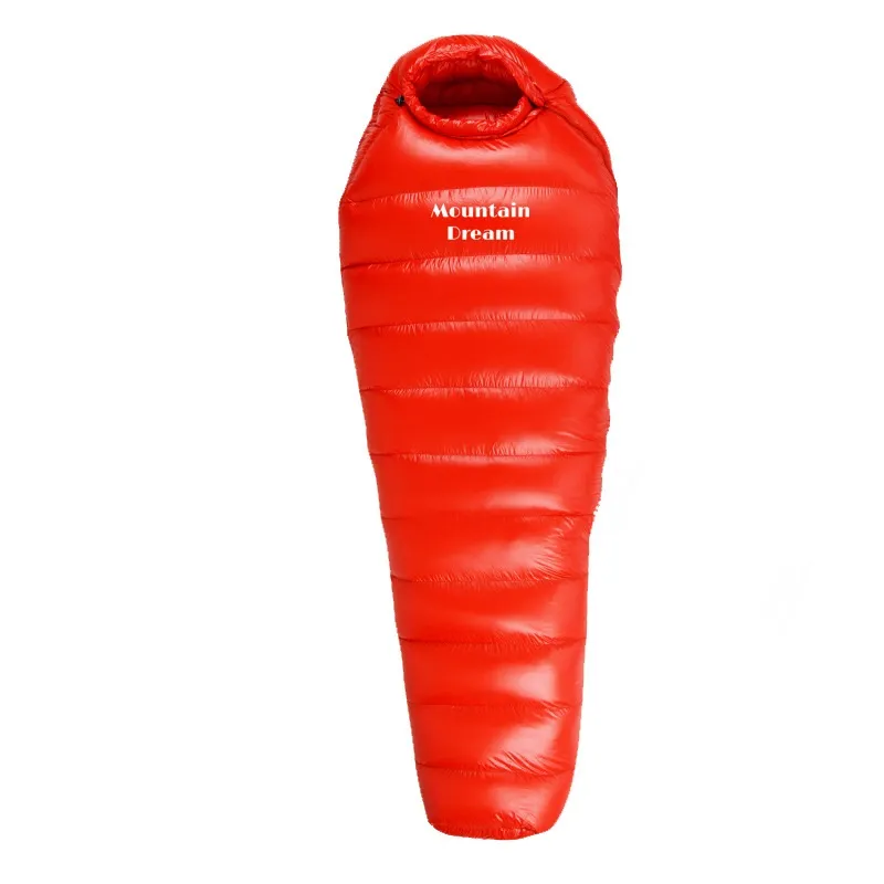 Sac de couchage momie en duvet d'oie 95% 800FP [+10C° confort] jusqu'à [-30°C confort] "Mountain Dream - Fill series 3 saisons"