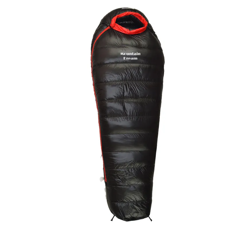 Sac de couchage momie en duvet d'oie 95% 800FP [+10C° confort] jusqu'à [-30°C confort] "Mountain Dream - Fill series 3 saisons"