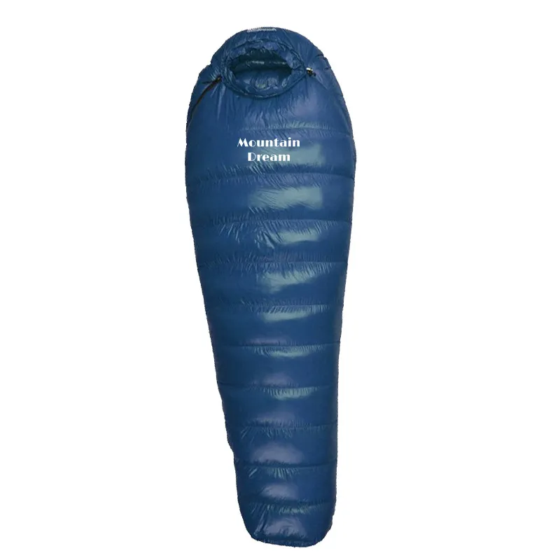 Sac de couchage momie en duvet d'oie 95% 800FP [+10C° confort] jusqu'à [-30°C confort] "Mountain Dream - Fill series 3 saisons"