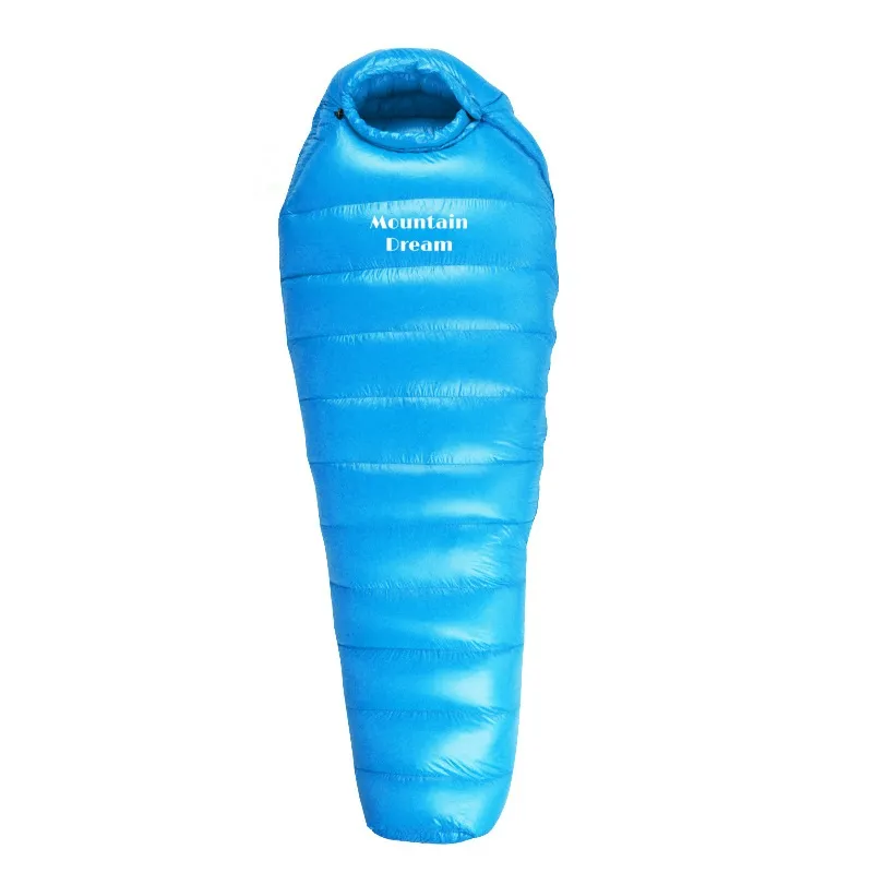 Sac de couchage momie en duvet d'oie 95% 800FP [+10C° confort] jusqu'à [-30°C confort] "Mountain Dream - Fill series 3 saisons"