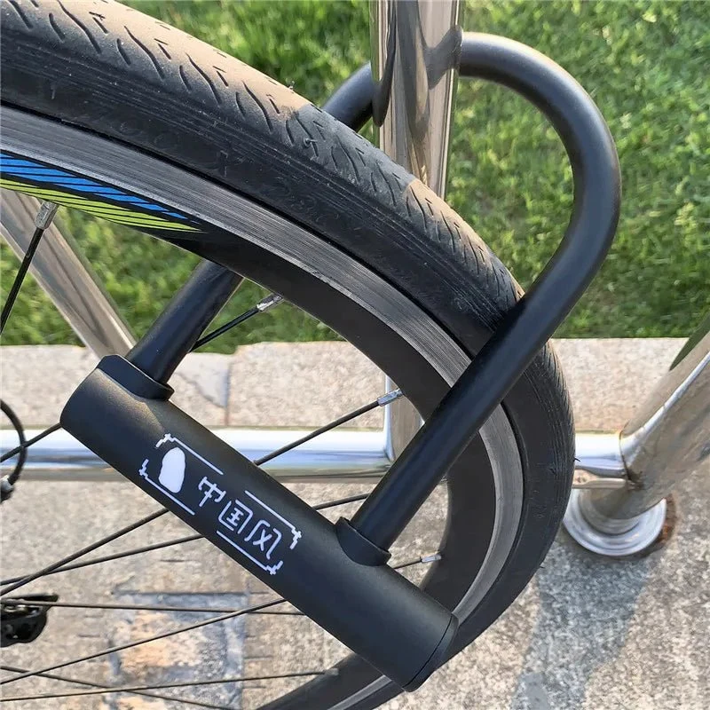 Antivol U en acier pour vélo, VTT, route, gravel "WEST BIKING - Bike U Lock"