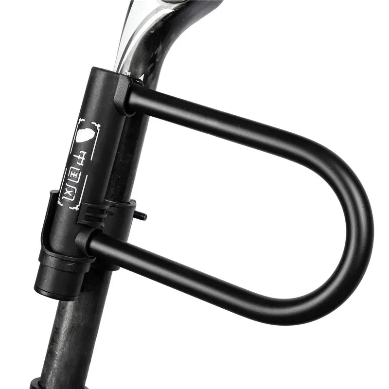Antivol U en acier pour vélo, VTT, route, gravel "WEST BIKING - Bike U Lock"