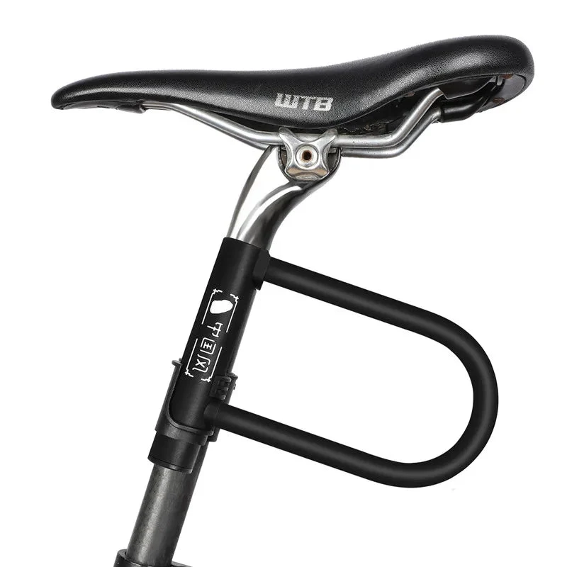 Antivol U en acier pour vélo, VTT, route, gravel "WEST BIKING - Bike U Lock"