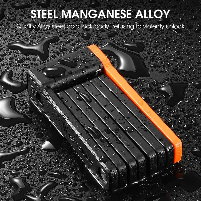Antivol pliable pour vélo, VTT, route et gravel "WEST BIKING - YP0705071"