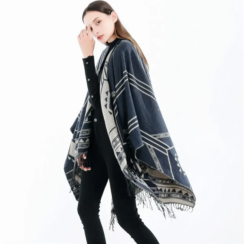 Cape poncho femmes