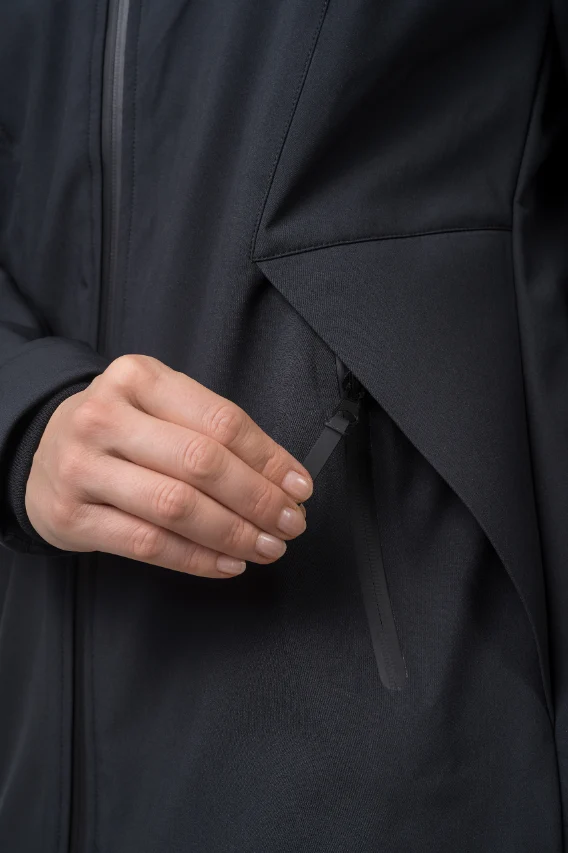 Veste de randonnée / Softshell avec membrane 8000mm et traitement DWR pour femme "Hannah − AKAME"