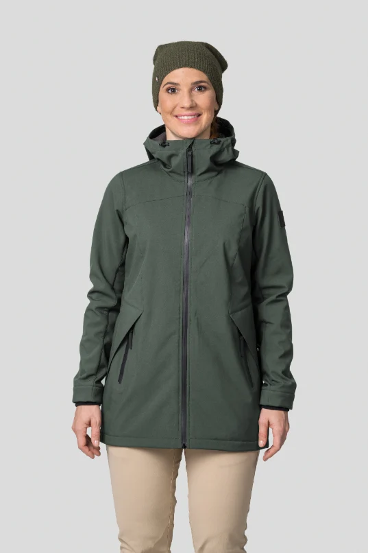 Veste de randonnée / Softshell avec membrane 8000mm et traitement DWR pour femme "Hannah − AKAME"