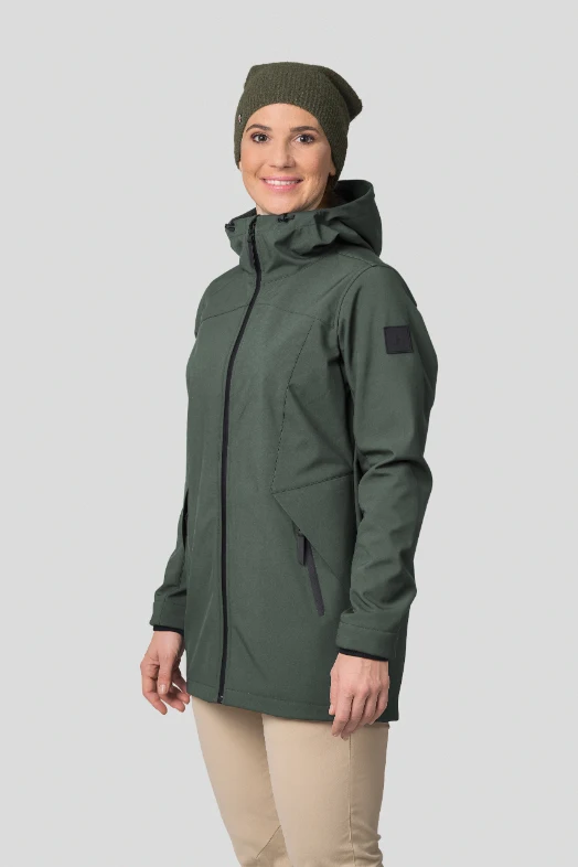 Veste de randonnée / Softshell avec membrane 8000mm et traitement DWR pour femme "Hannah − AKAME"