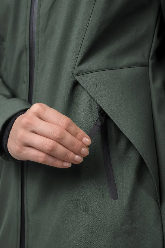 Veste de randonnée / Softshell avec membrane 8000mm et traitement DWR pour femme "Hannah − AKAME"