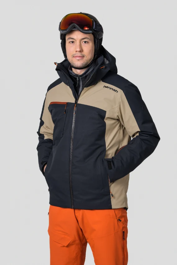 Veste de ski imperméable DWR / parka hiver avec climatic Element et Duratherm Pro pour homme "Hannah − KELTON"