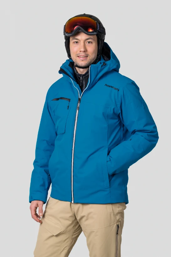 Veste de ski imperméable DWR / parka hiver avec climatic Element et Duratherm Pro pour homme "Hannah − KELTON"
