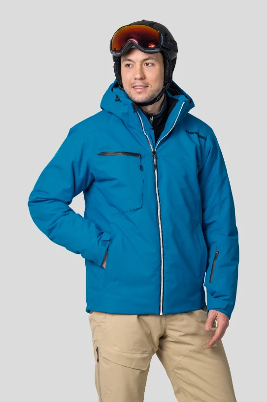 Veste de ski imperméable DWR / parka hiver avec climatic Element et Duratherm Pro pour homme "Hannah − KELTON"