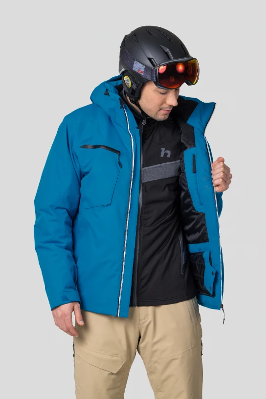 Veste de ski imperméable DWR / parka hiver avec climatic Element et Duratherm Pro pour homme "Hannah − KELTON"