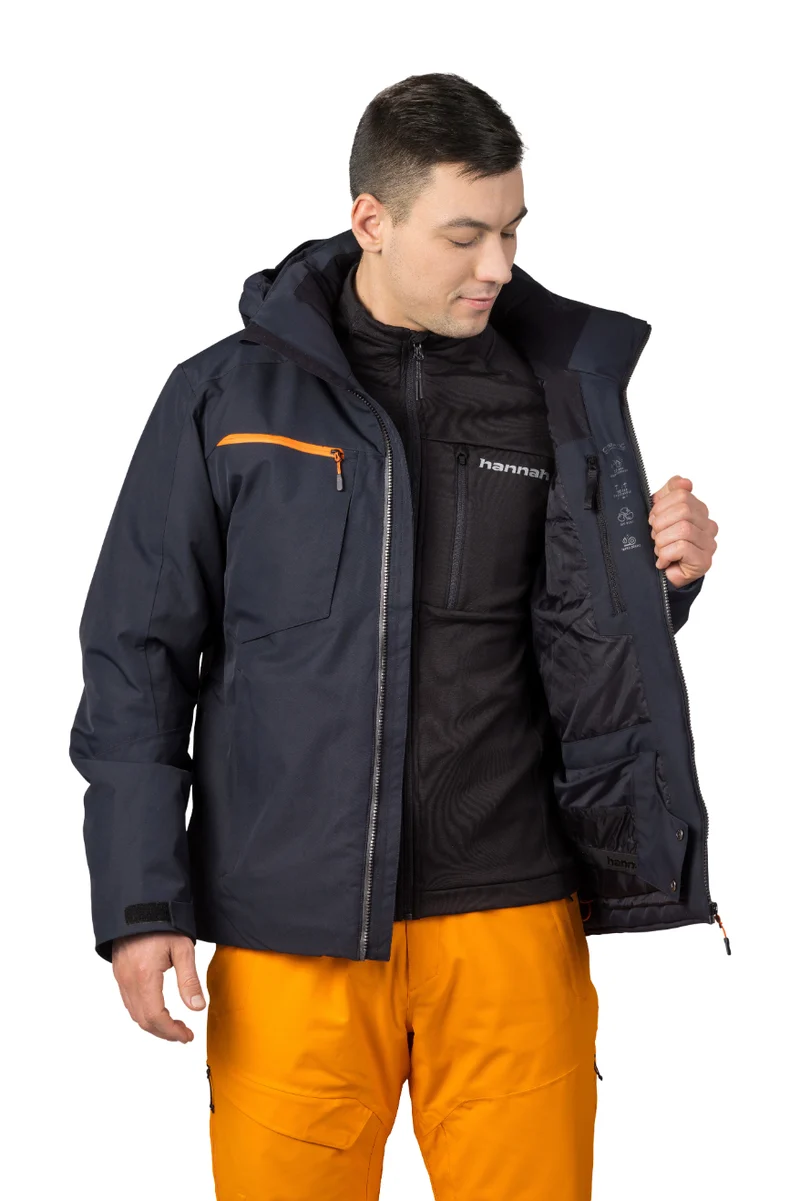 Veste de ski imperméable DWR / parka hiver avec climatic Element et Duratherm Pro pour homme "Hannah − KELTON"
