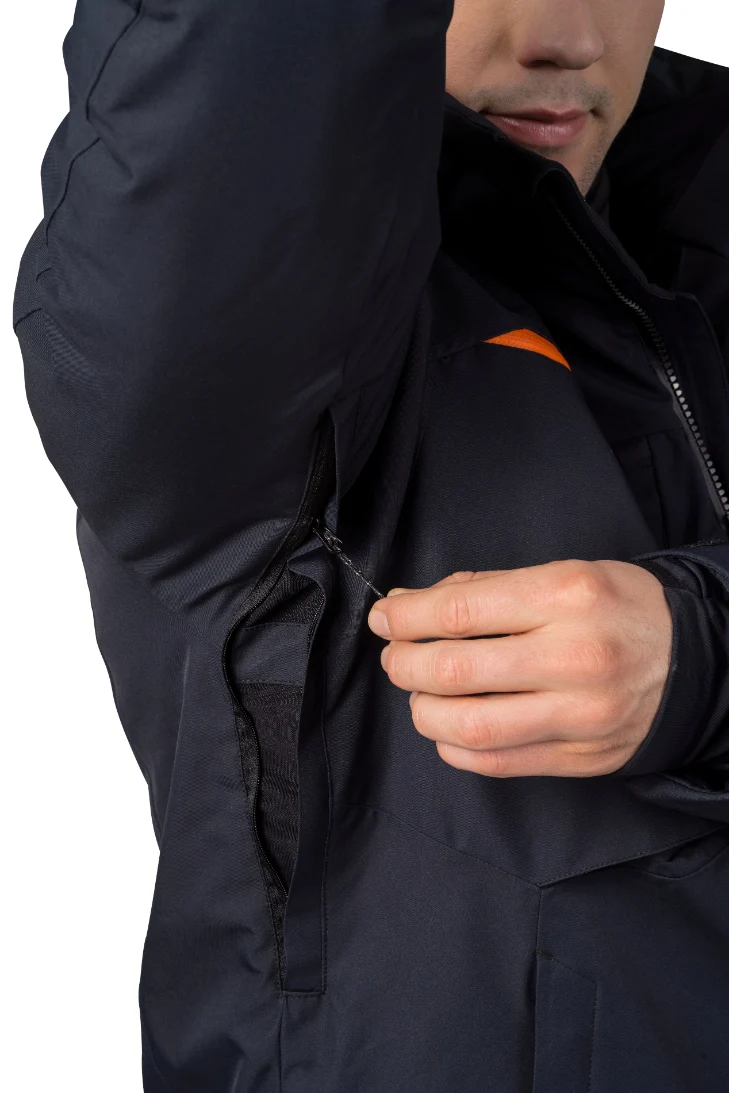 Veste de ski imperméable DWR / parka hiver avec climatic Element et Duratherm Pro pour homme "Hannah − KELTON"