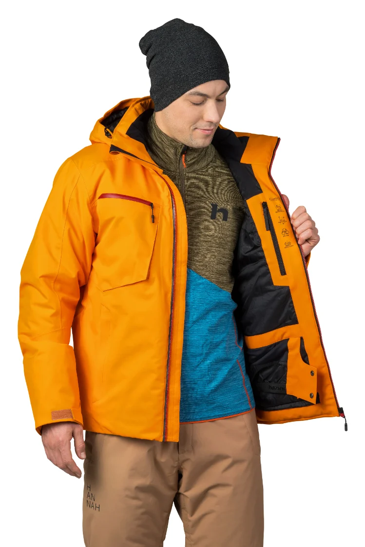 Veste de ski imperméable DWR / parka hiver avec climatic Element et Duratherm Pro pour homme "Hannah − KELTON"