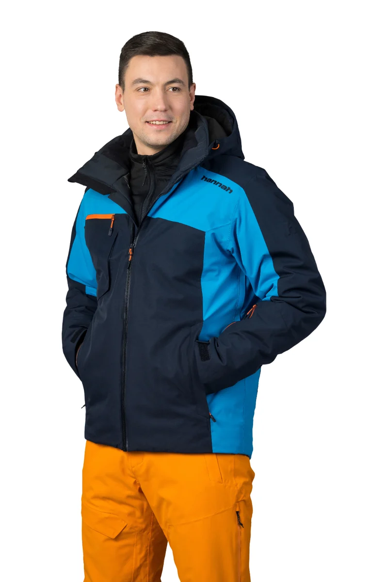 Veste de ski imperméable DWR / parka hiver avec climatic Element et Duratherm Pro pour homme "Hannah − KELTON"