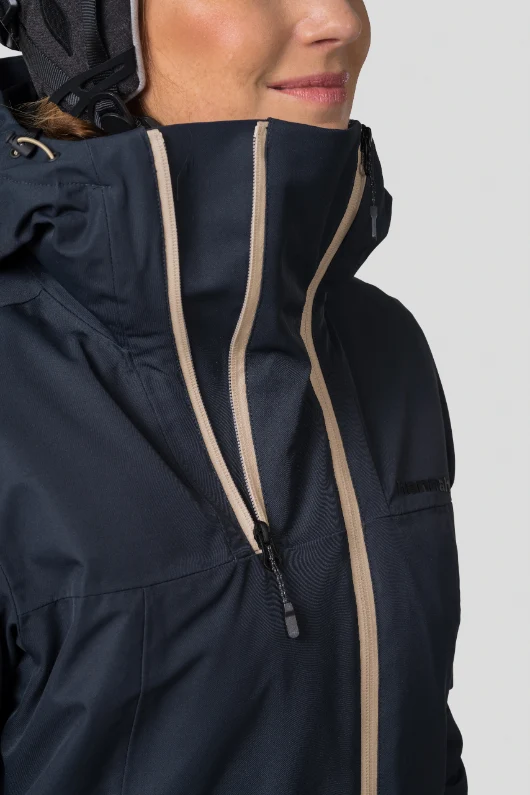 Veste de ski / parka isolée Duratherm Pro avec traitement DWR pour femme "Hannah − NAOMI"