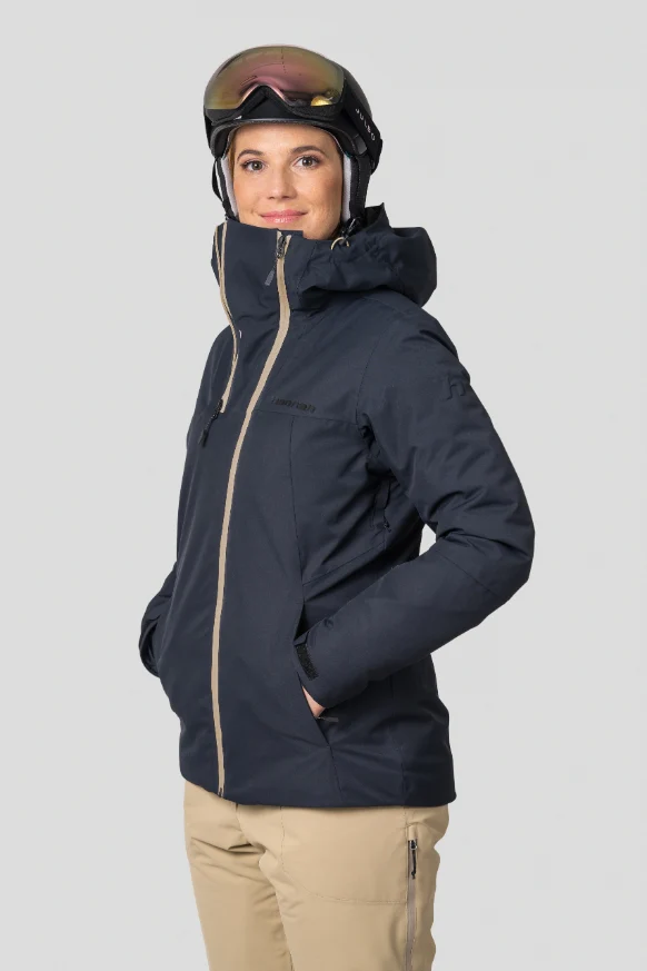 Veste de ski / parka isolée Duratherm Pro avec traitement DWR pour femme "Hannah − NAOMI"