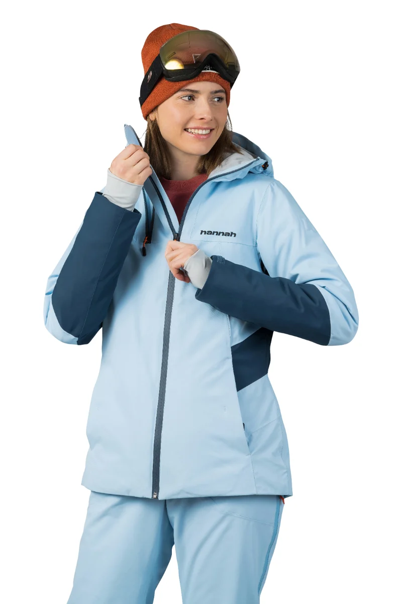 Veste de ski / parka isolée Duratherm Pro avec traitement DWR pour femme "Hannah − NAOMI"