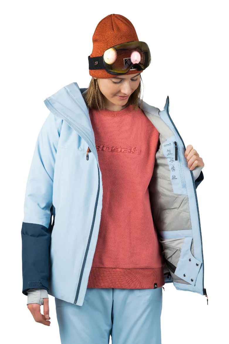 Veste de ski / parka isolée Duratherm Pro avec traitement DWR pour femme "Hannah − NAOMI"