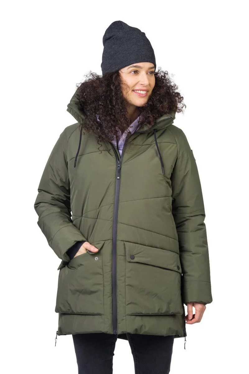 Veste imperméable / parka d'hiver avec membrane Resstex 5000mm et Duratherm High Loft pour femme "Hannah − REBECA"