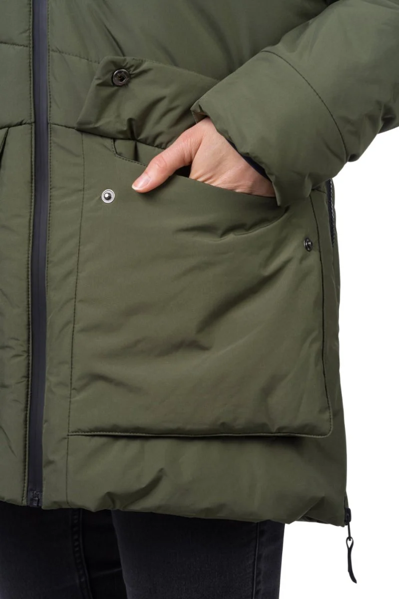 Veste imperméable / parka d'hiver avec membrane Resstex 5000mm et Duratherm High Loft pour femme "Hannah − REBECA"