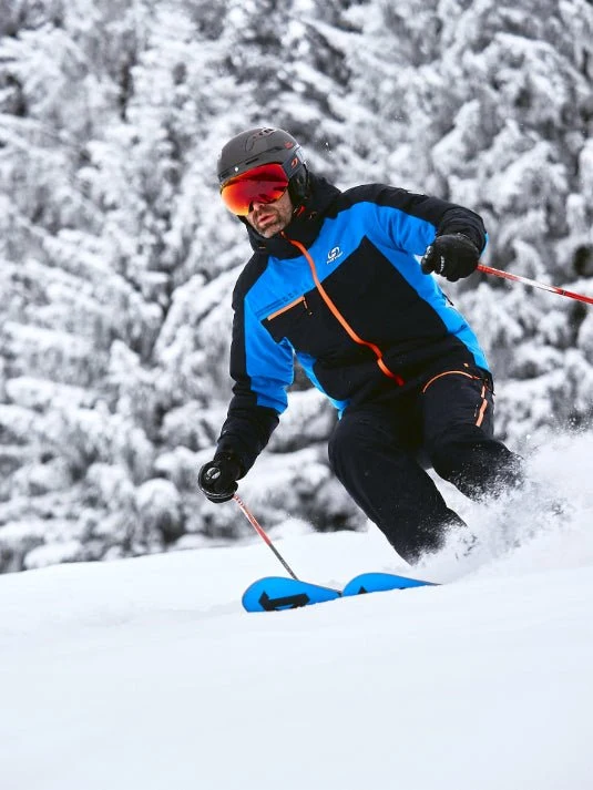 Parka / veste imperméable de ski avec membrane Climatic Active Stretch pour homme "Hannah − CALVIN"