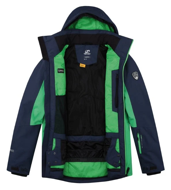Parka / veste imperméable de ski avec membrane Climatic Active Stretch pour homme "Hannah − CALVIN"