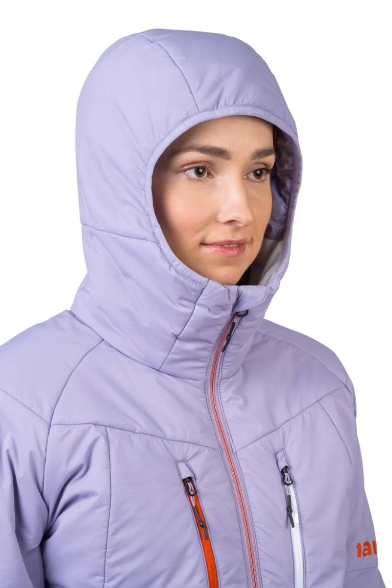 Doudoune synthétique avec isolation Primaloft Silver Active et traitement déperlant sans PFC pour femme "Hannah − GABBY HOODY"