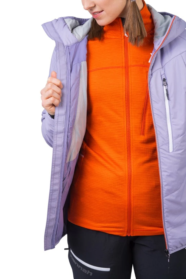 Doudoune synthétique avec isolation Primaloft Silver Active et traitement déperlant sans PFC pour femme "Hannah − GABBY HOODY"