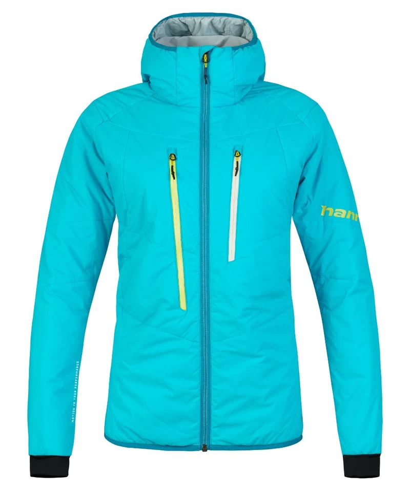 Doudoune synthétique avec isolation Primaloft Silver Active et traitement déperlant sans PFC pour femme "Hannah − GABBY HOODY"