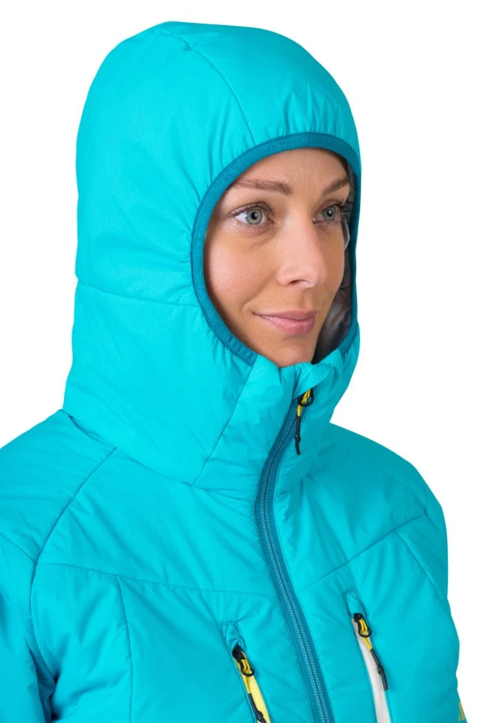 Doudoune synthétique avec isolation Primaloft Silver Active et traitement déperlant sans PFC pour femme "Hannah − GABBY HOODY"