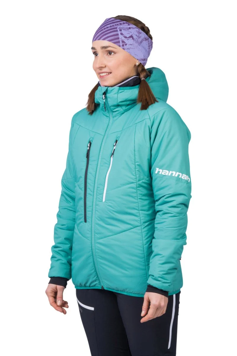 Doudoune synthétique avec isolation Primaloft Silver Active et traitement déperlant sans PFC pour femme "Hannah − GABBY HOODY"