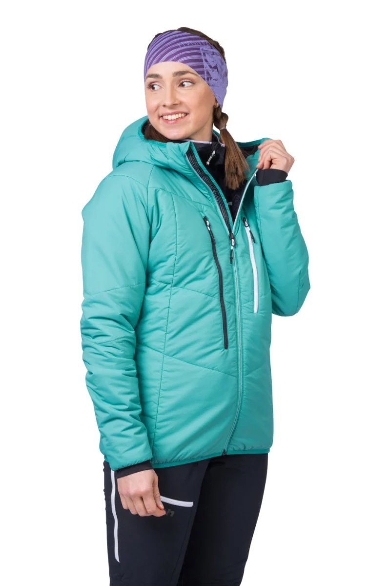 Doudoune synthétique avec isolation Primaloft Silver Active et traitement déperlant sans PFC pour femme "Hannah − GABBY HOODY"