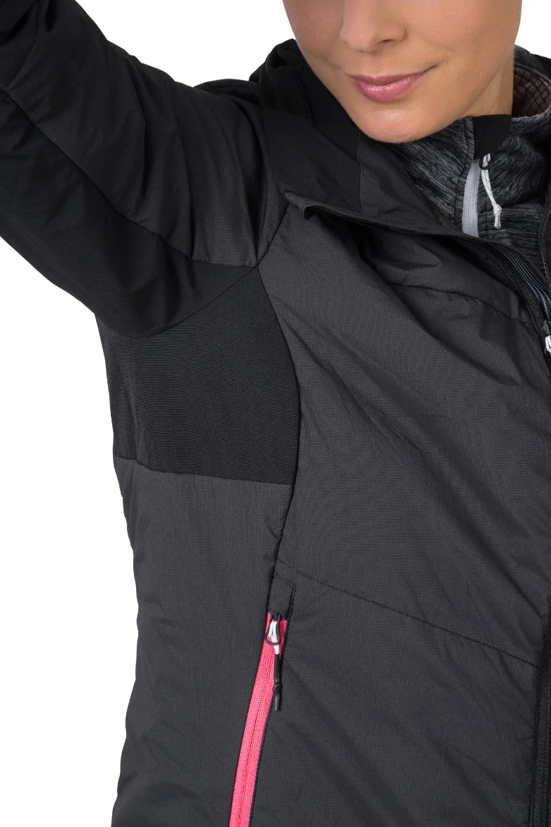 Doudoune synthétique avec protection déperlante sans PFC Airlite Windproof pour femme "Hannah − NAVA HOODY"