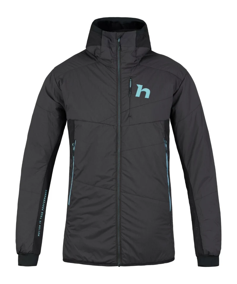 Doudoune synthétique 88% polyamide + 12% élasthanne Airlite Windproof, AFT Double Weave, Primaloft Silver Active "Hannah −Kechu Hoody"