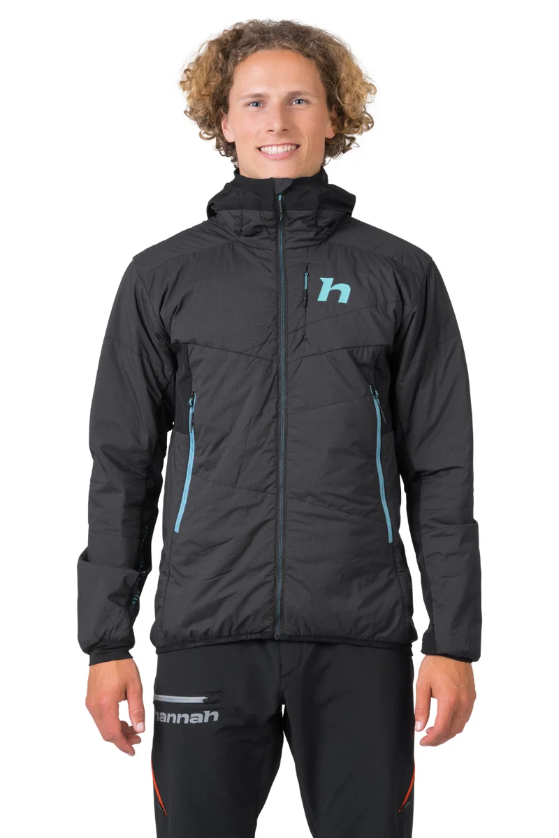 Doudoune synthétique 88% polyamide + 12% élasthanne Airlite Windproof, AFT Double Weave, Primaloft Silver Active "Hannah −Kechu Hoody"