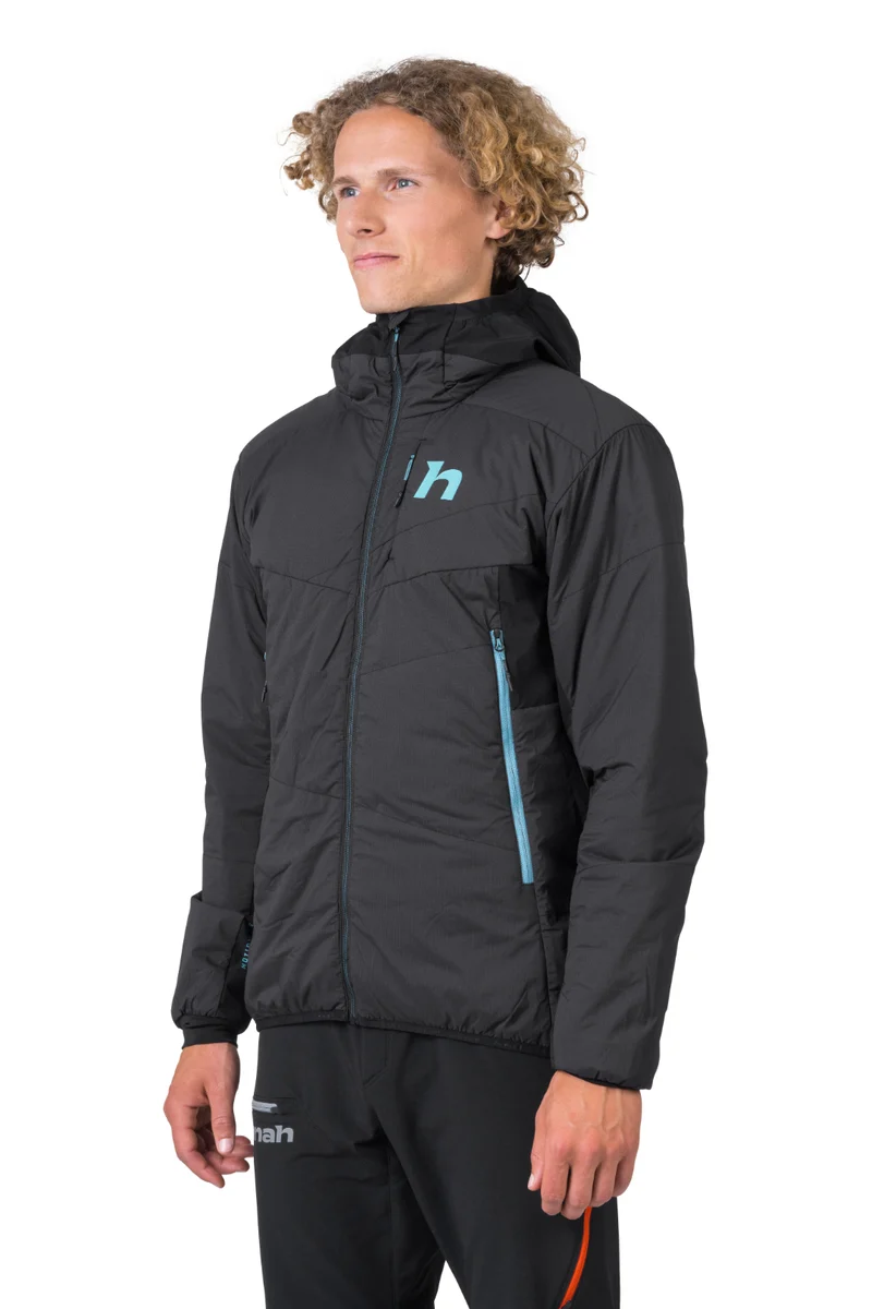 Doudoune synthétique 88% polyamide + 12% élasthanne Airlite Windproof, AFT Double Weave, Primaloft Silver Active "Hannah −Kechu Hoody"