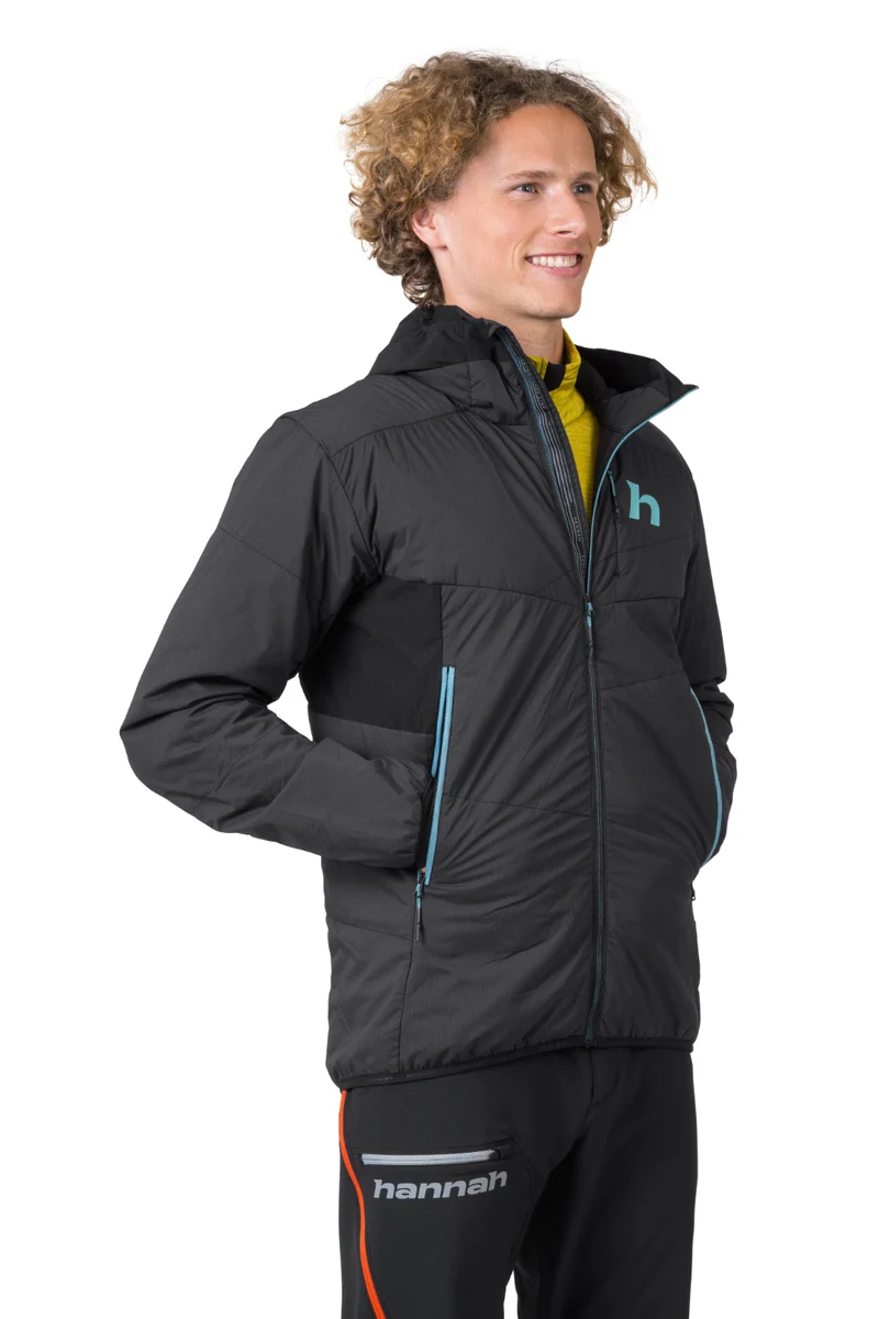 Doudoune synthétique 88% polyamide + 12% élasthanne Airlite Windproof, AFT Double Weave, Primaloft Silver Active "Hannah −Kechu Hoody"