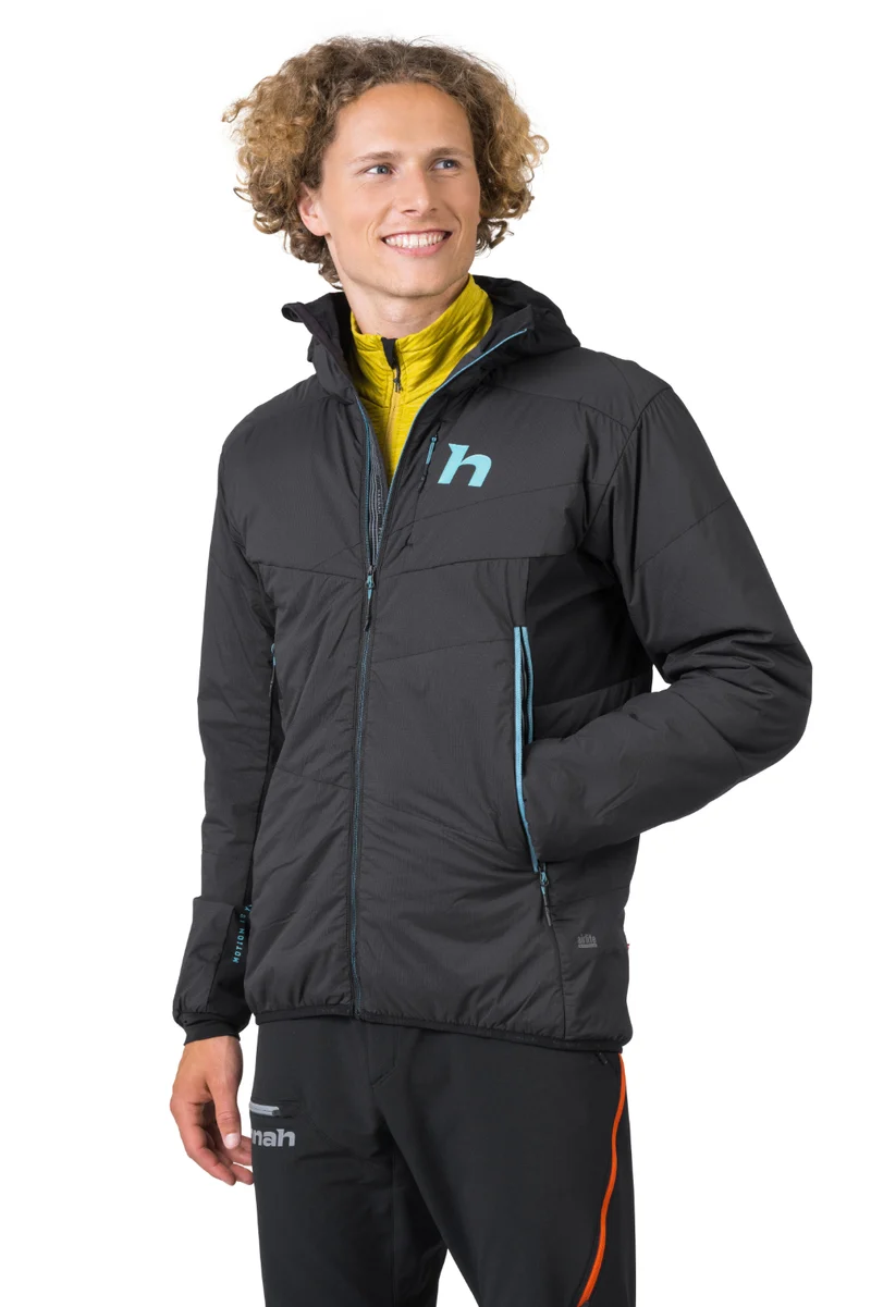 Doudoune synthétique 88% polyamide + 12% élasthanne Airlite Windproof, AFT Double Weave, Primaloft Silver Active "Hannah −Kechu Hoody"