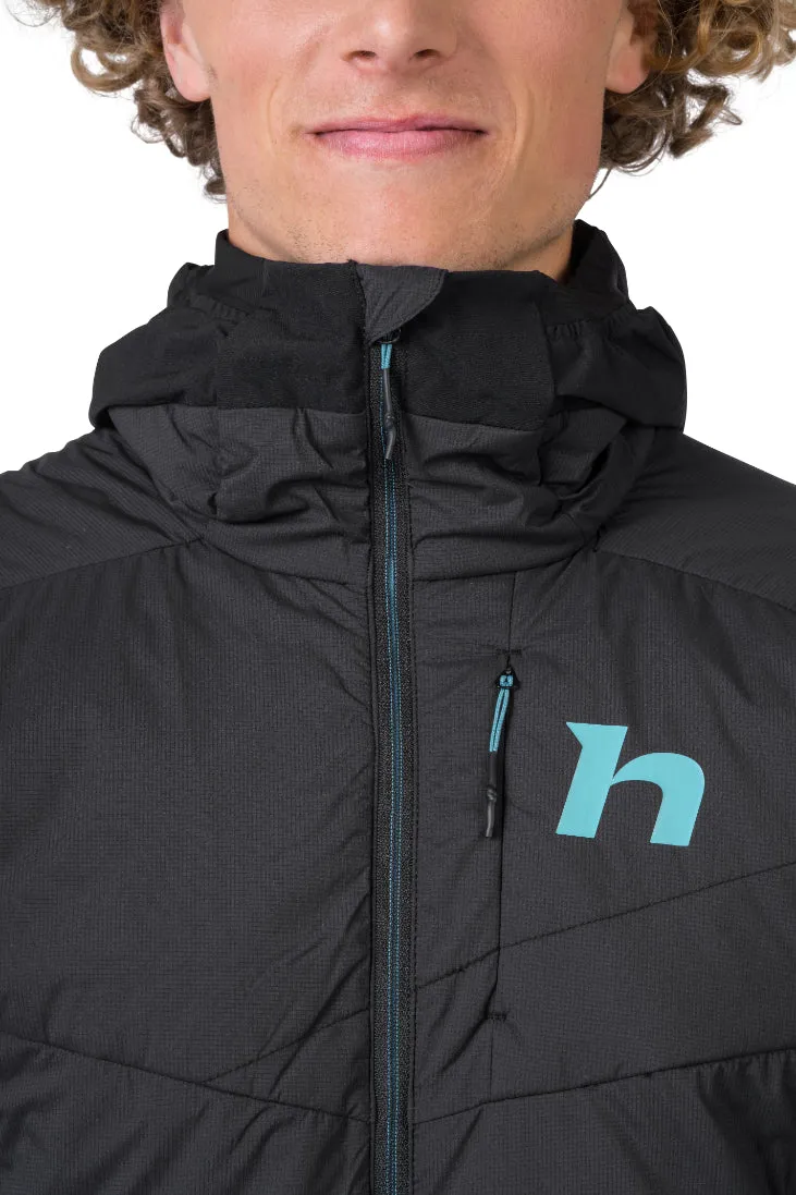 Doudoune synthétique 88% polyamide + 12% élasthanne Airlite Windproof, AFT Double Weave, Primaloft Silver Active "Hannah −Kechu Hoody"
